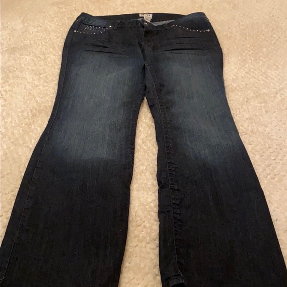 🌸🌸MUDD Bling Bling Jeans Size 15🌸🌸 NWOT - Picture 1 of 6